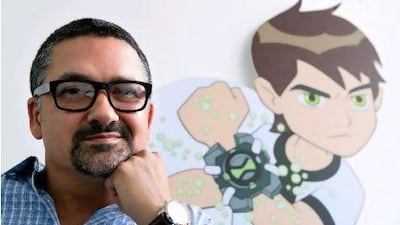 Adam Khwaja Creative Director at Turner Broadcasting System Arabia. Media City Dubai. Duncan Chard for the National.