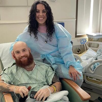 Brian Harlow, former US soldier, who was rescued by ReactAid. Photo: ReactAid