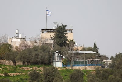 An Israeli settlement in Hebron in the occupied West Bank. Reuters