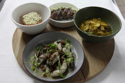 Food at the Belmond Mount Nelson Hotel. John Brunton