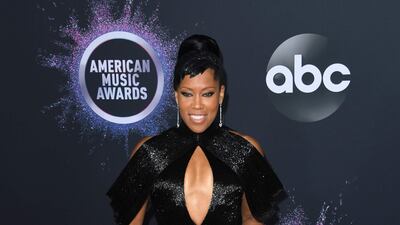 Regina King arrives at the American Music Awards on Sunday, November 24, 2019, at the Microsoft Theatre in Los Angeles. AFP