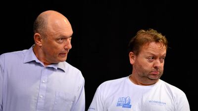 The Merry Wives of Windsor rehearsal. Courtesy Vambo Entertainment