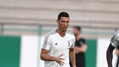 Cristiano Ronaldo in action. Getty Images