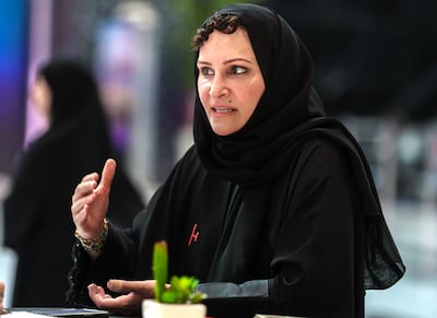 Princess Dr Haya said people need to focus on eating properly, exercising and sleeping well. Victor Besa / The National