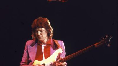 Chris Squire in 1979. AP Photo