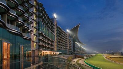 Meydan Hotel in Dubai. Courtesy Meydan Hotels & Hospitality