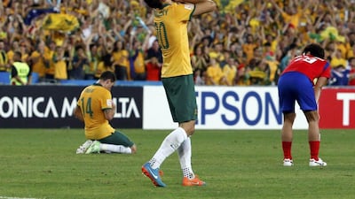 Trent Sainsbury (Australia), Defender: Superb as the tournament progressed. Consistent throughout, he may not always get the plaudits of his more offence-minded teammates but scored the opener against the UAE in the semi-final and was acknowledged with a man-of-the-match award in the final when Australia withstood concerted pressure for the first time in the tournament. (Photo: Jason Reed / Reuters)