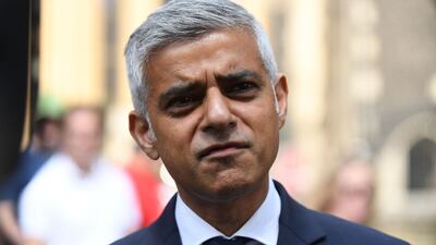 Mayor of London, Sadiq Khan, pictured on June 3, 2018, has called for the proscription of Hezbollah in the UK. (Photo by Chris J Ratcliffe/Getty Images)