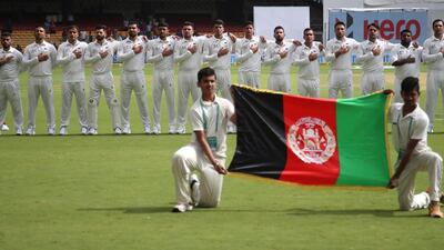 Afghanistan will host Ireland in the northern Indian city of Dehradun next month for their second Test. Aijaz Rahi / AP Photo