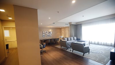 The serviced apartments come fully furnished for long-term stays – though more conventional ones are also available for rent. Ravindranath K / The National