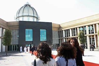 The Sorbonne University campus in Abu Dhabi. Delores Johnson for The National