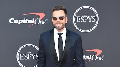 Joel McHale arrives at the Espy Awards on Wednesday, July 10, 2019, at the Microsoft Theatre in Los Angeles. AP