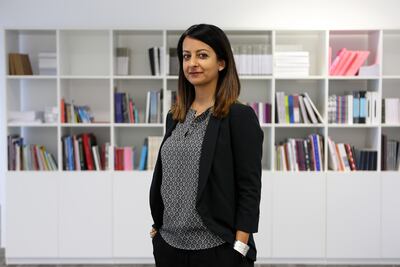 Laila Binbrek, director of National Pavilion UAE — La Biennale di Venezia, says the narrative and presentation of Emirati artist Mohamed Ahmed Ibrahim's exhibition resonated emotionally with visitors. Pawan Singh / The National