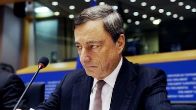 ECB President Mario Draghi. Eric Vidal / Reuters