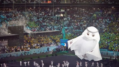 Al Bayt Stadium in Al Khor hosted the opening ceremony
