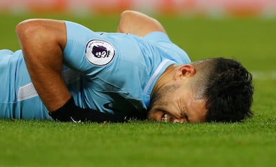 Sergio Aguero's place at Manchester City looked most under threat before the club withdrew their interest in signing Arsenal forward Alexis Sanchez. Phil Noble / Reuters