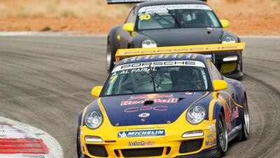 Abdulaziz Al Faisal won the Porsche GT3 Cup Challenge Middle East for the second in time three years.