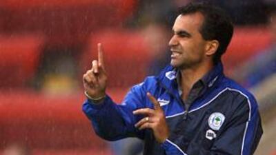 Wigan manager Roberto Martinez.