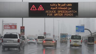 Readers urge motorists to learn how to drive in inclement weather conditions. Pawan Singh / The National