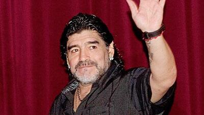 Maradona arrived late for the press conference but it was an interesting affair nonetheless.