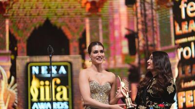 Kriti Sanon received the Best Actress for her role in the film 'Mimi'.