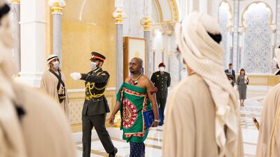 Sifiso Mlandvo, ambassador of Eswatini to the UAE. Ryan Carter / UAE Presidential Court