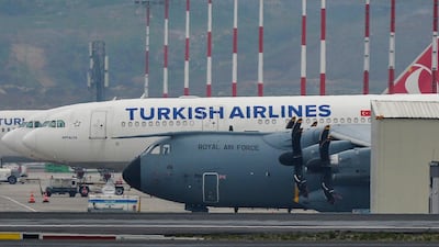 The shipment from Turkey was delayed because of red tape. DHA via AP