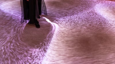 The Sand Bath is meant to stimulate various senses.