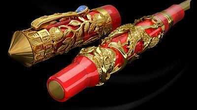 The concept for this writing instrument came from two prominent members of the Armenian community in the UAE. Montegrappa