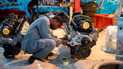 An engine gets an overhaul