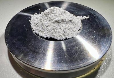 The Emirates Lunar Simulant could support long-term lunar agriculture plans. Photo: Dr Dimitra Atri