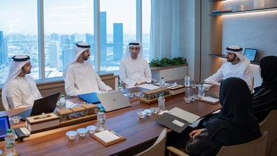 Sheikh Hamdan bin Mohammed, Crown Prince of Dubai, Deputy Prime Minister and Minister of Defence, reviews Dubai’s Education 33 Strategy during a meeting with Dubai’s Knowledge and Human Development Authority (KHDA). Photo: Dubai Media Office