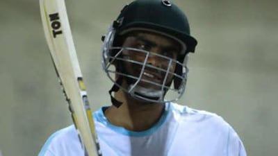 Saqib Ali's 102 was the bedrock of the UAE innings.