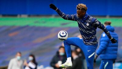Tammy Abraham is Chelsea's top scorer so far this season but has found himself down the pecking order since the arrival of Thomas Tuchel as manager. AP