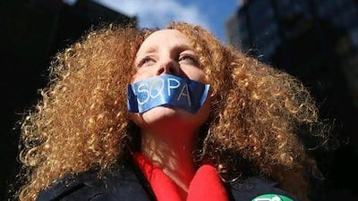 After failing to pass previous rulings such as the Stop Online Piracy Act, the US is drafting draconian new laws, such as the Cyber InteAlligence Sharing and Protection Act. Mario Tama / Getty Images / AFP