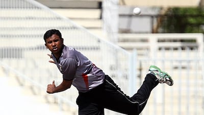 Shadeep Silva is one of the longest-serving players in the side, the reliable spinner has a variety of top-level experience, initially via the first-class game in his native Sri Lanka. He has a lone full one-day international cap, having played for the UAE against Bangladesh at the 2008 Asia Cup in Pakistan. Satish Kumar / The National