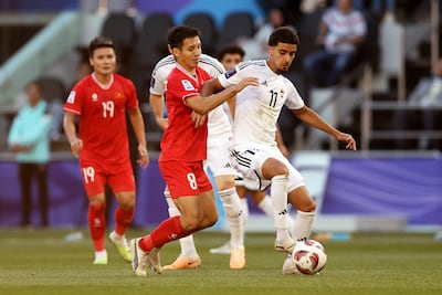 Zidane Iqbal, right, hopes warm-up games against the likes of Spain and Andorra will help him regain match sharpness ahead of the World Cup. Getty Images