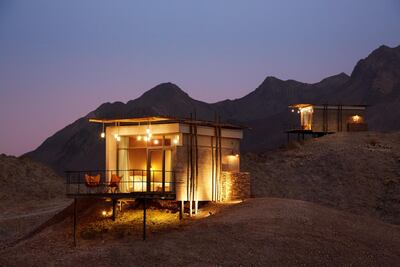 The Hatta Damani lodges start from Dh250, and are close to Hatta Wadi Hub.