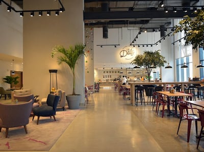 The restaurant at Rove Dubai Marina. Rove Hotels