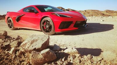 The familiar front engine has been relocated behind the passenger compartment in the new-gen C8