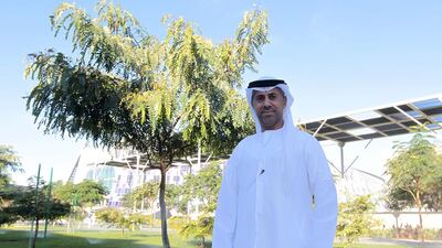 Professor Saif Salim Al Qaydi has recently published research on small scale sustainable farming activities in the Eastern Region of the UAE. Jeffrey E Biteng / The National