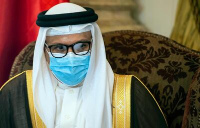 Bahrain's Foreign Minister Abdullatif bin Rashid Al Zayani. EPA