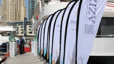 Azizi's marketing boat trip in Dubai. Courtesy Azizi Developments