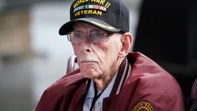 Second World Veteran Wallace Johnson, 97, worked on the Apollo space programme with the original seven astronauts