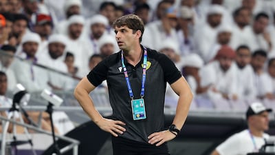 Al Wasl manager Milos Milojevic. Pawan Singh / The National