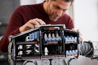 The Ultimate Collector Series AT-AT stands more than 60cm tall and contains 6,785 pieces. Photo: The Lego Group