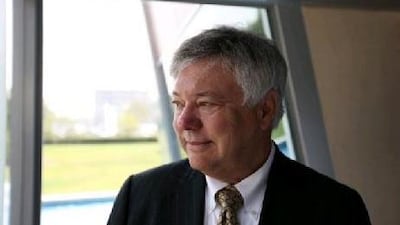 Dr Michael Brown told an audience in Abu Dhabi that a cure for diabetes was coming closer. Rich-Joseph Facun / The National