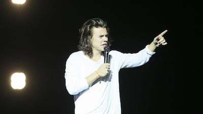 Harry was the crowd’s favourite, his brunette bouffant framed by a foppish, white long-sleeved shirt. Sarah Dea / The National,