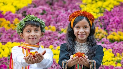 The Flower Men Festival of Saudi Arabia. Courtesy of Saudi MOC