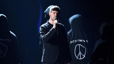James Blake performs AP